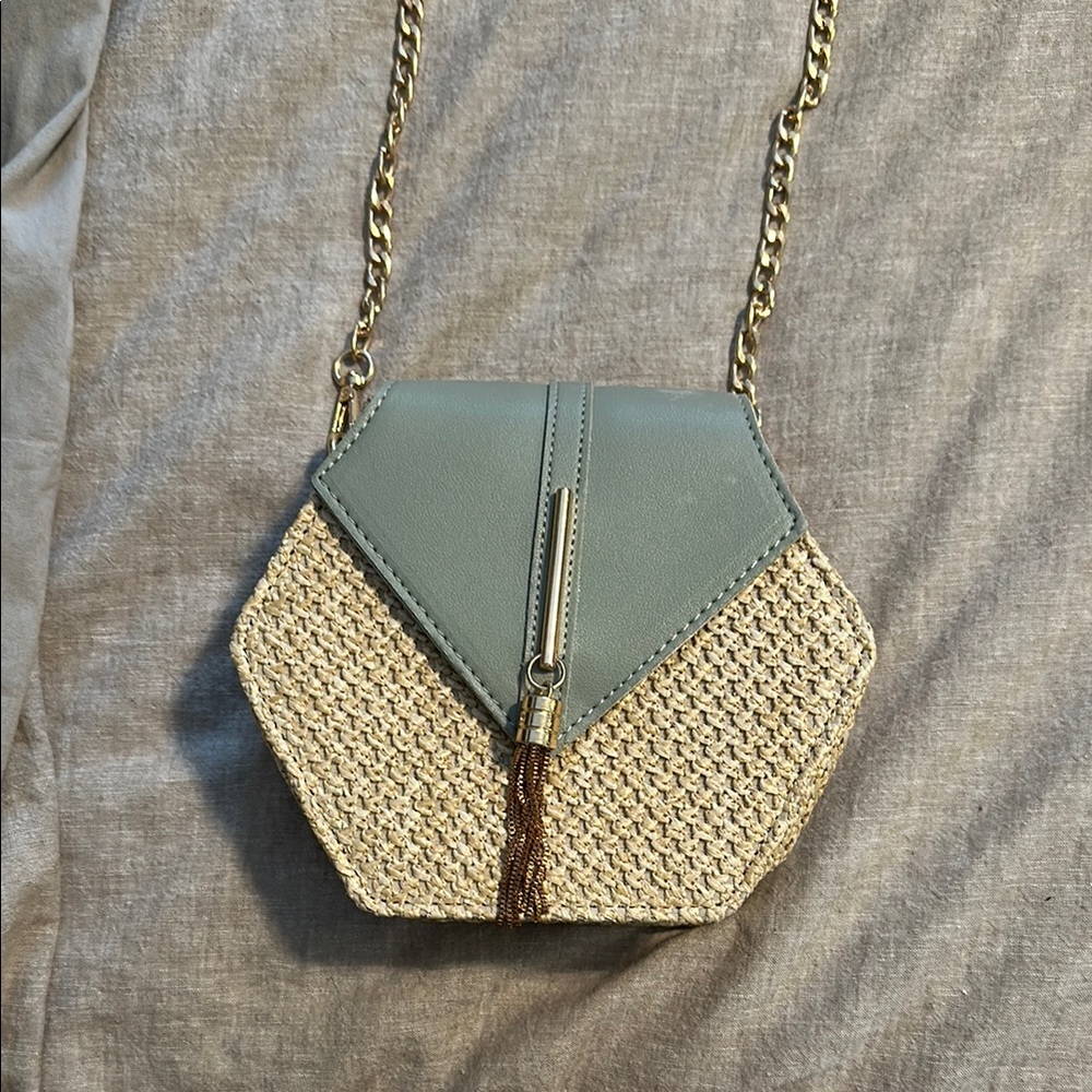 Stylish Tan and taupe Women's Bag